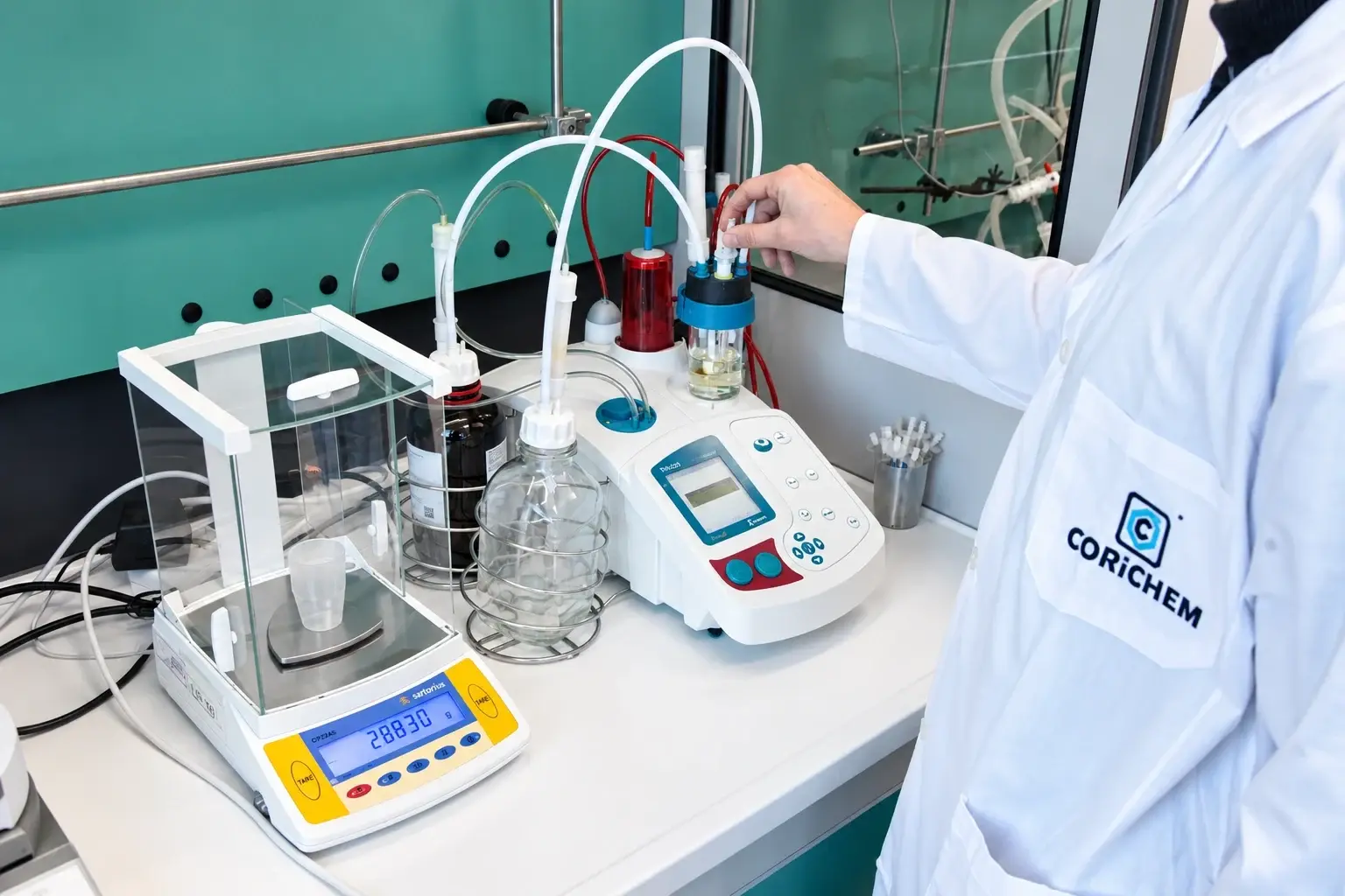 Titolazione in laboratorio